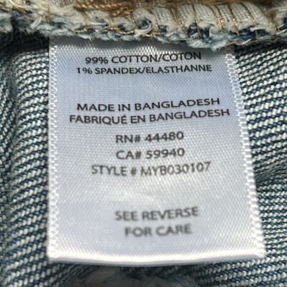 NWT Tinseltown Mom Jean Shorts Women's Size 9 or 29 High Rise Curvy Distressed - Picture 8 of 8